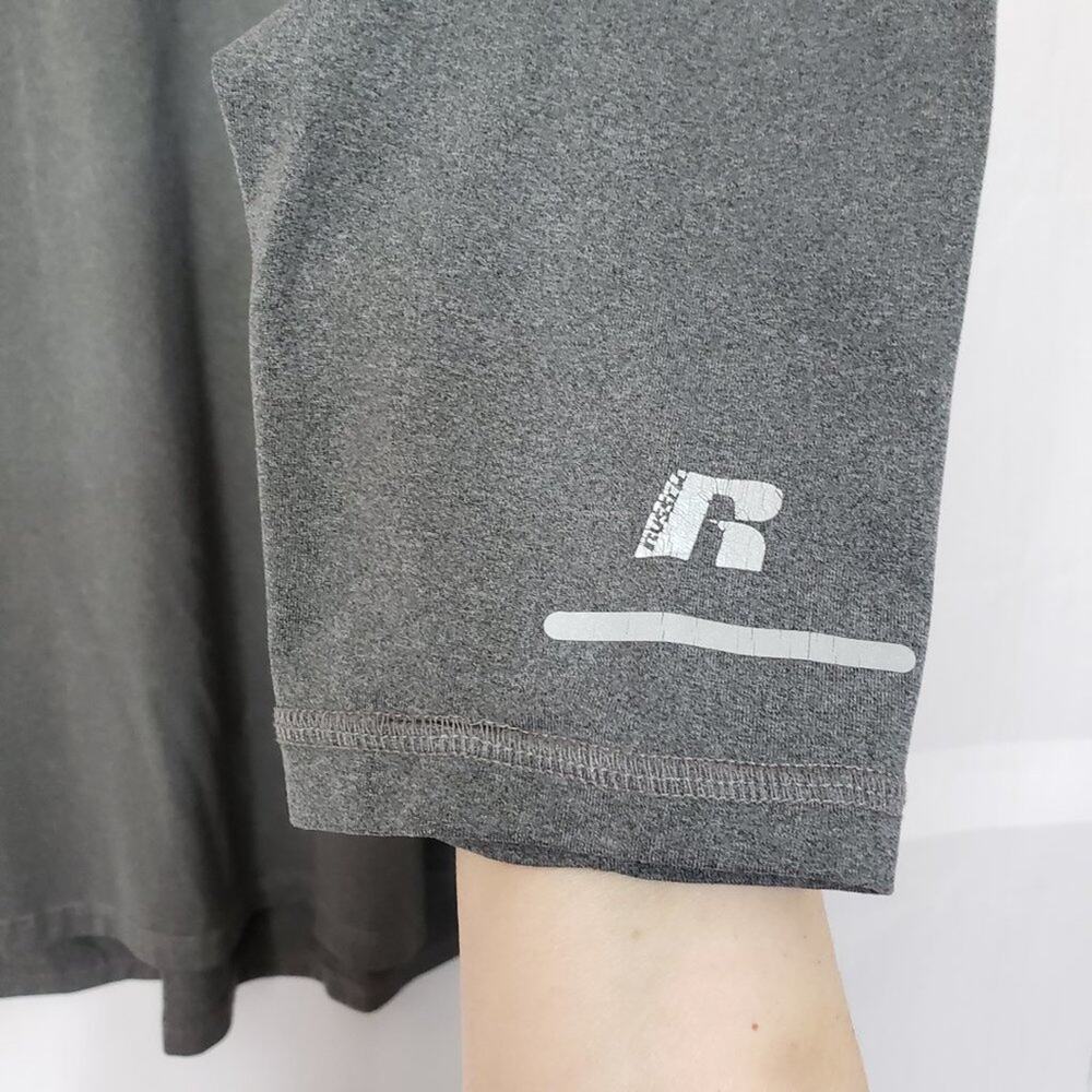 Russell Athletic Training Fit Quarter Zip Performance Shirt L - Picture 8 of 9
